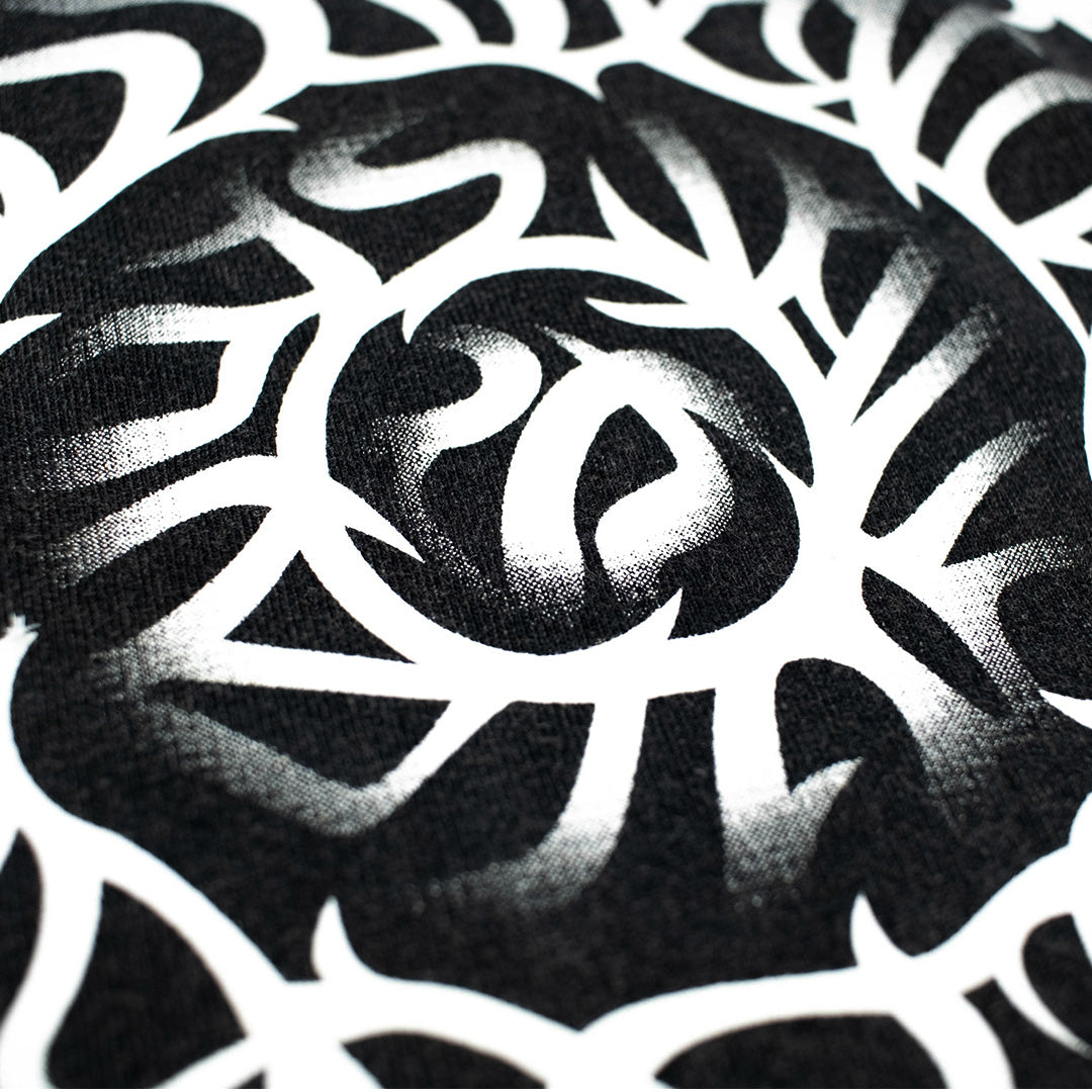 t-shirt welcome home, black logo, graphite