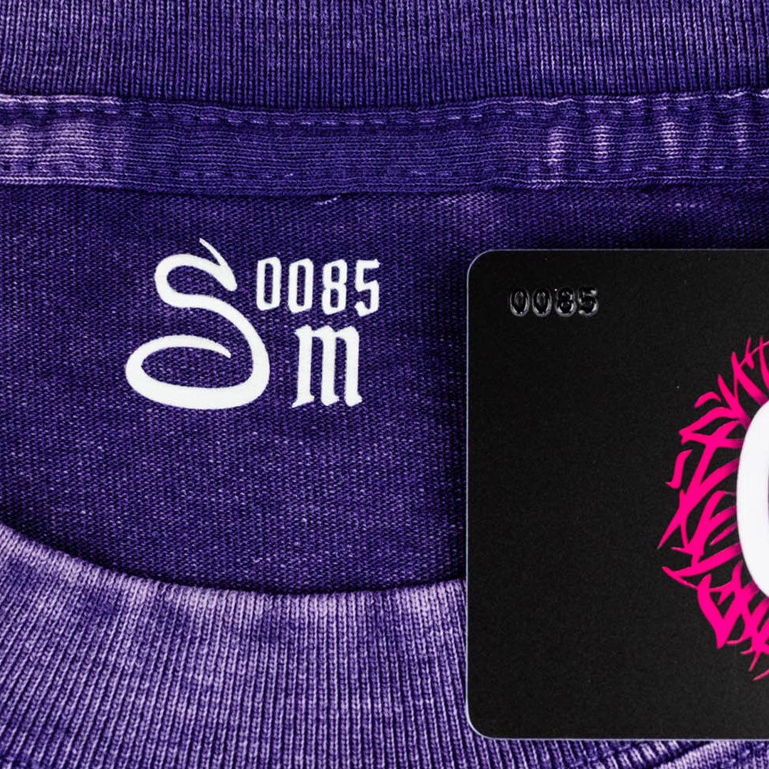 t-shirt dollar, pink Rey, purple